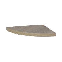 Tablette DS2 angle MDF 18 mm 23 x 23,5 cm sanoma - DECO SYSTEM